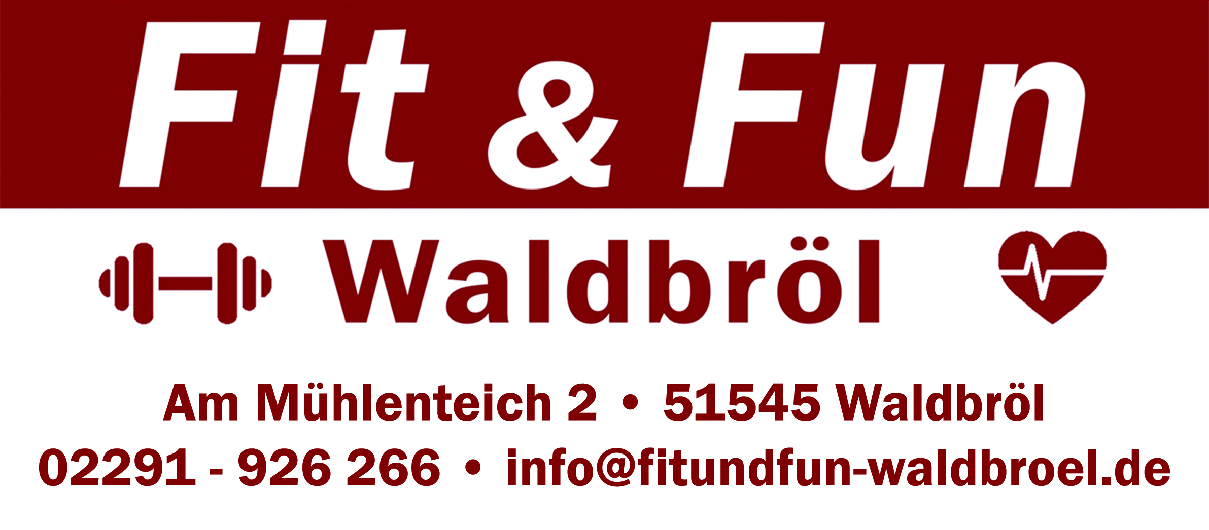 Fit & Fun Waldbröl, Am Mühlenteich in Waldbröl