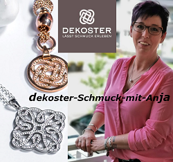 dekoster-Schmuck mit Anja Riehm-Pröpper, Up de Worte in Heiden