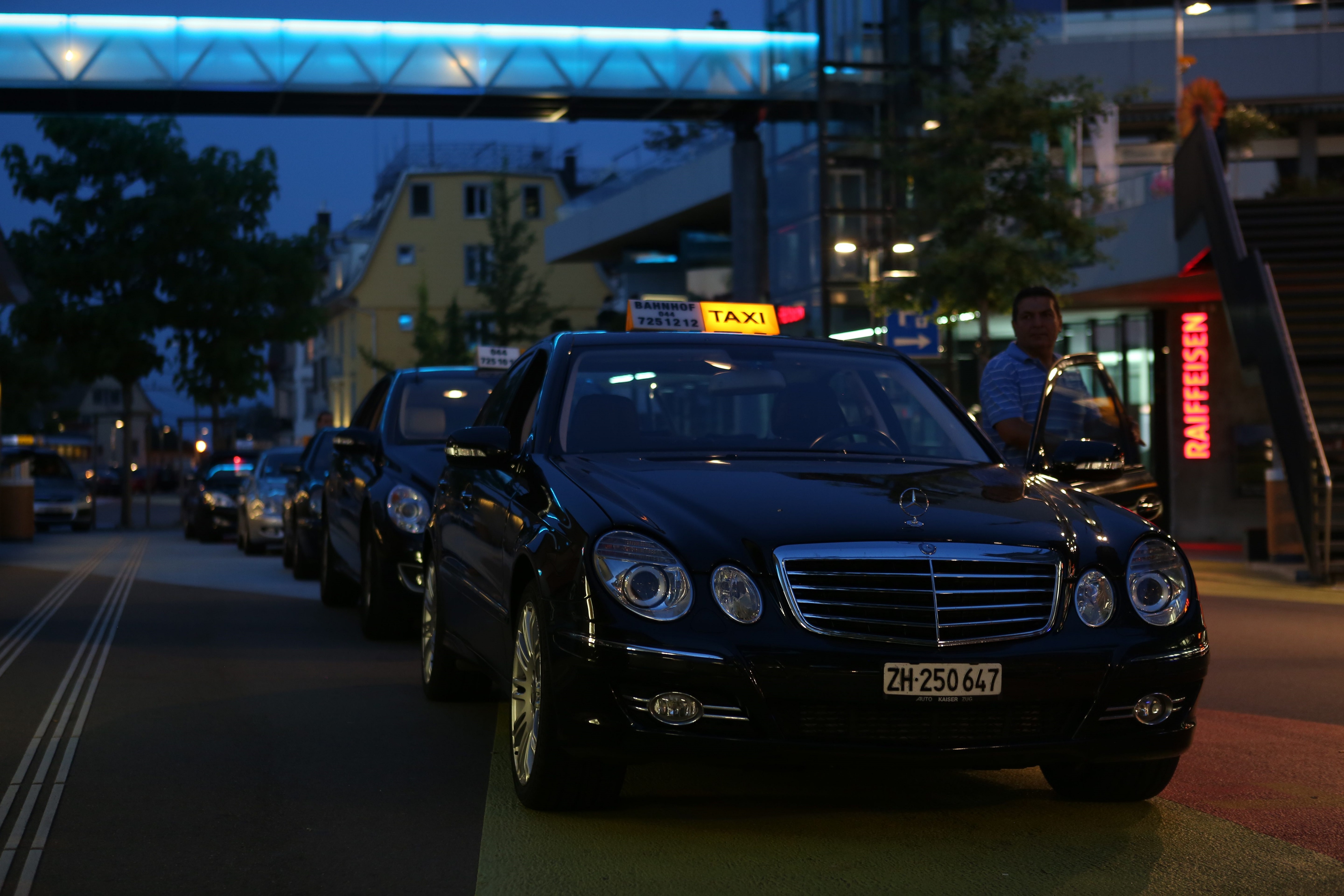 Bahnhoftaxi Horgen, Bachtelstrasse in Horgen