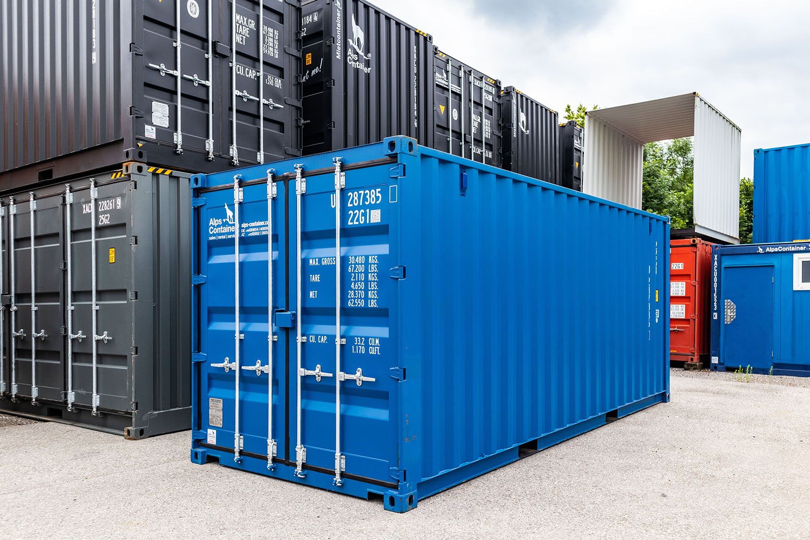 AlpsContainer, Breslauer Str. in Freilassing