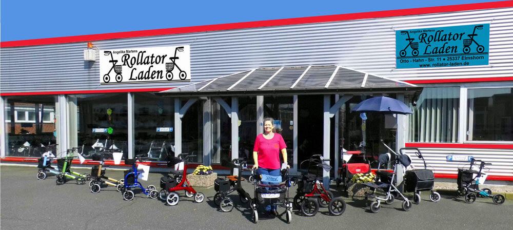 Angelika Martens, Rollator Laden, Otto-Hahn-Straße in Elmshorn