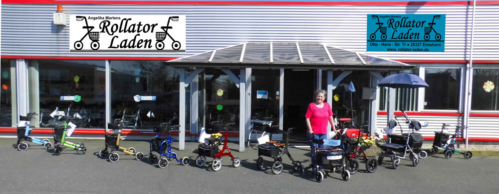Angelika Martens, Rollator Laden, Otto-Hahn-Straße in Elmshorn