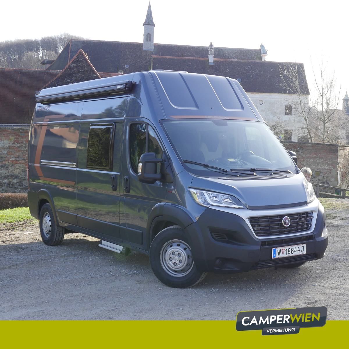 Camperwien | Vermietung von Wohnmobilen & Campern, Kerbelgasse in Wien