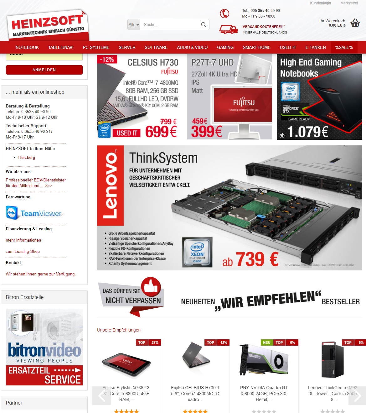 HEINZSOFT GmbH & Co. KG, An den Steinenden in Herzberg (Elster)