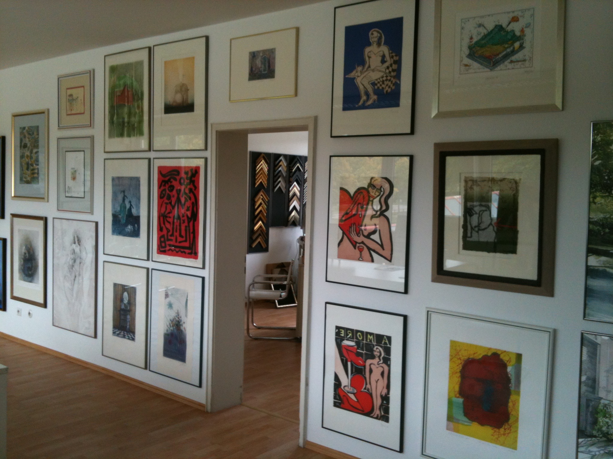 Die Galerie Hansen, Bittelbronner Str. in Möckmühl