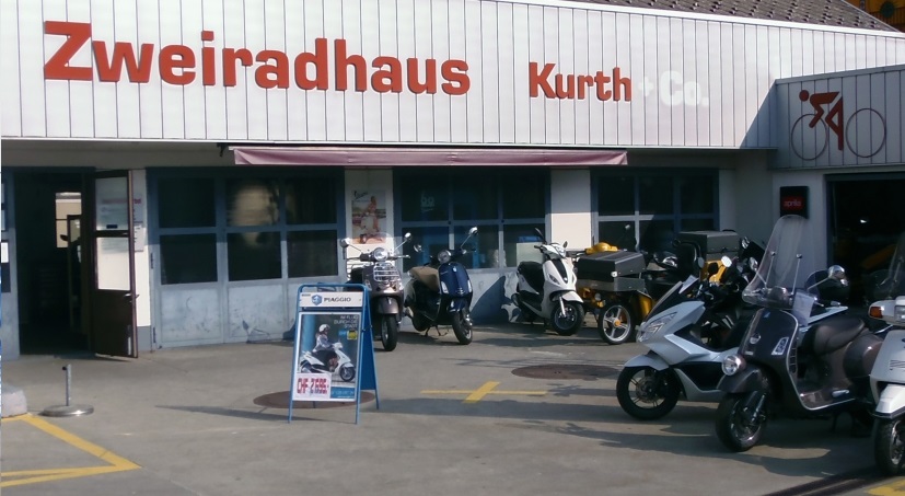 Zweiradhaus Kurth AG, Luzernstrasse in Derendingen