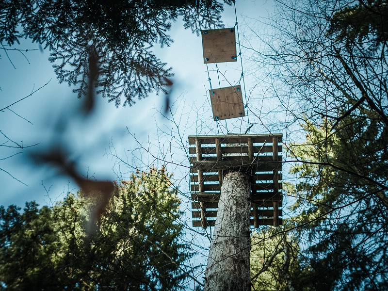 Seilpark Gantrisch AG, Heubach in Rüschegg