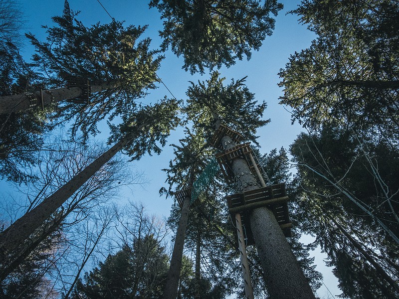Seilpark Gantrisch AG, Heubach in Rüschegg