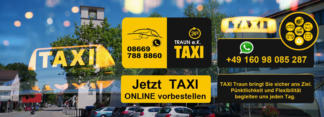 TAXI-Traun e.K. in Traunreut, Steineck in Traunreut