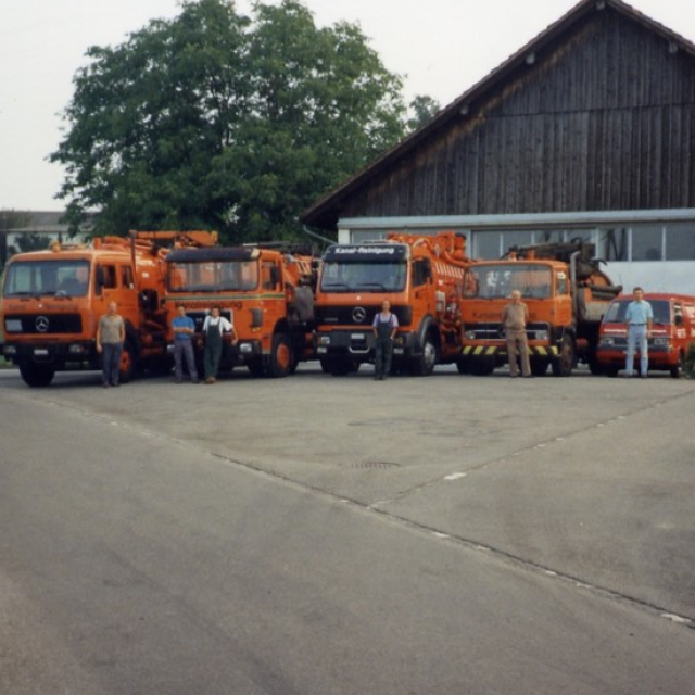 Huber Kanalservice AG, Eggstrasse in Samstagern
