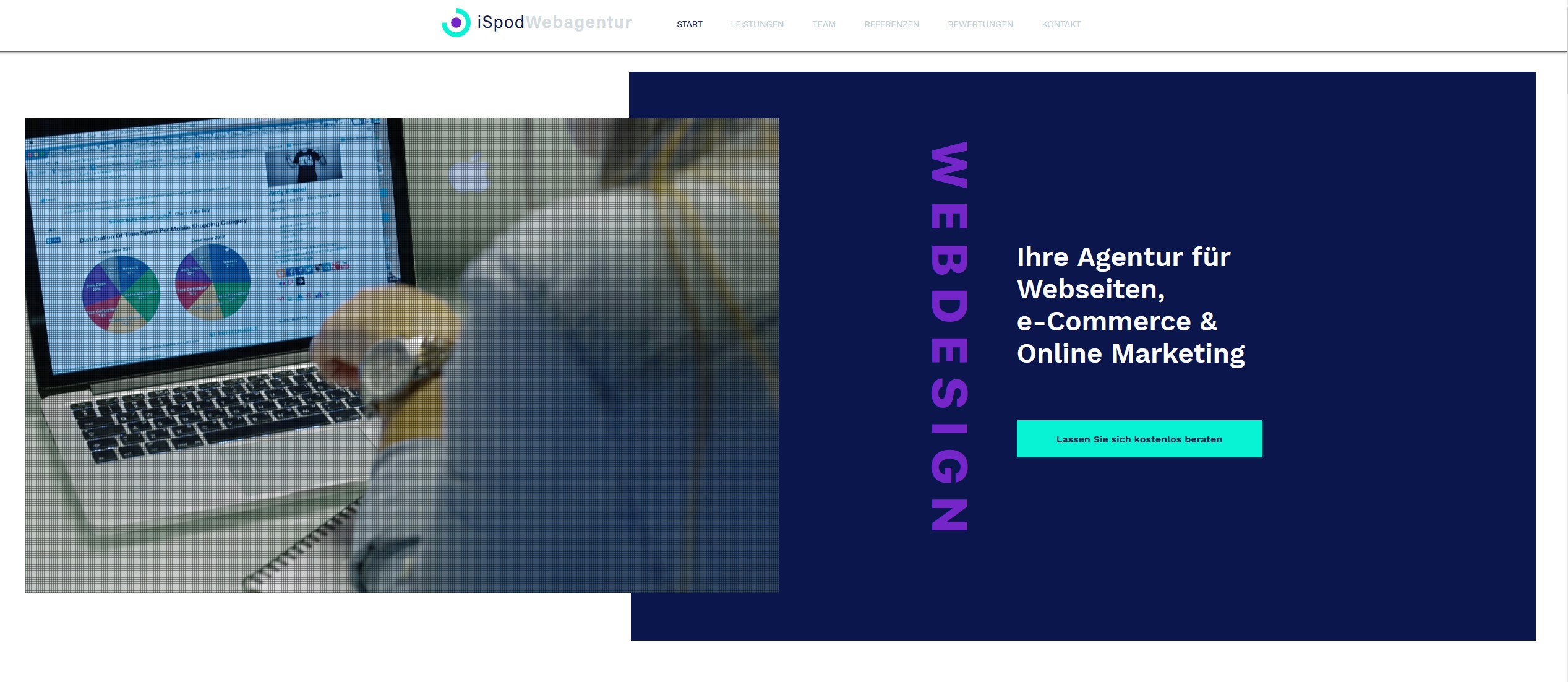 ispod-webagentur, Parksiedlung Spruch in berlin