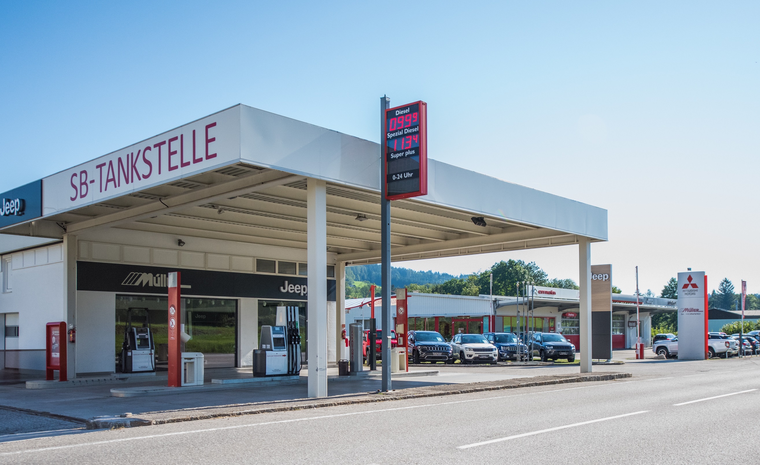 Müller Trankstellen GesmbH, Bundesstraße in Sankt Konrad