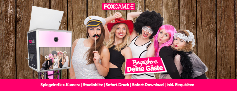 FOXCAM Event Fotobox, Leinenweberstraße in Stuttgart
