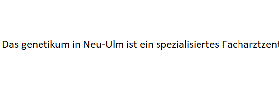 genetikum - Standort Neu-Ulm, Wegenerstraße in Neu-Ulm