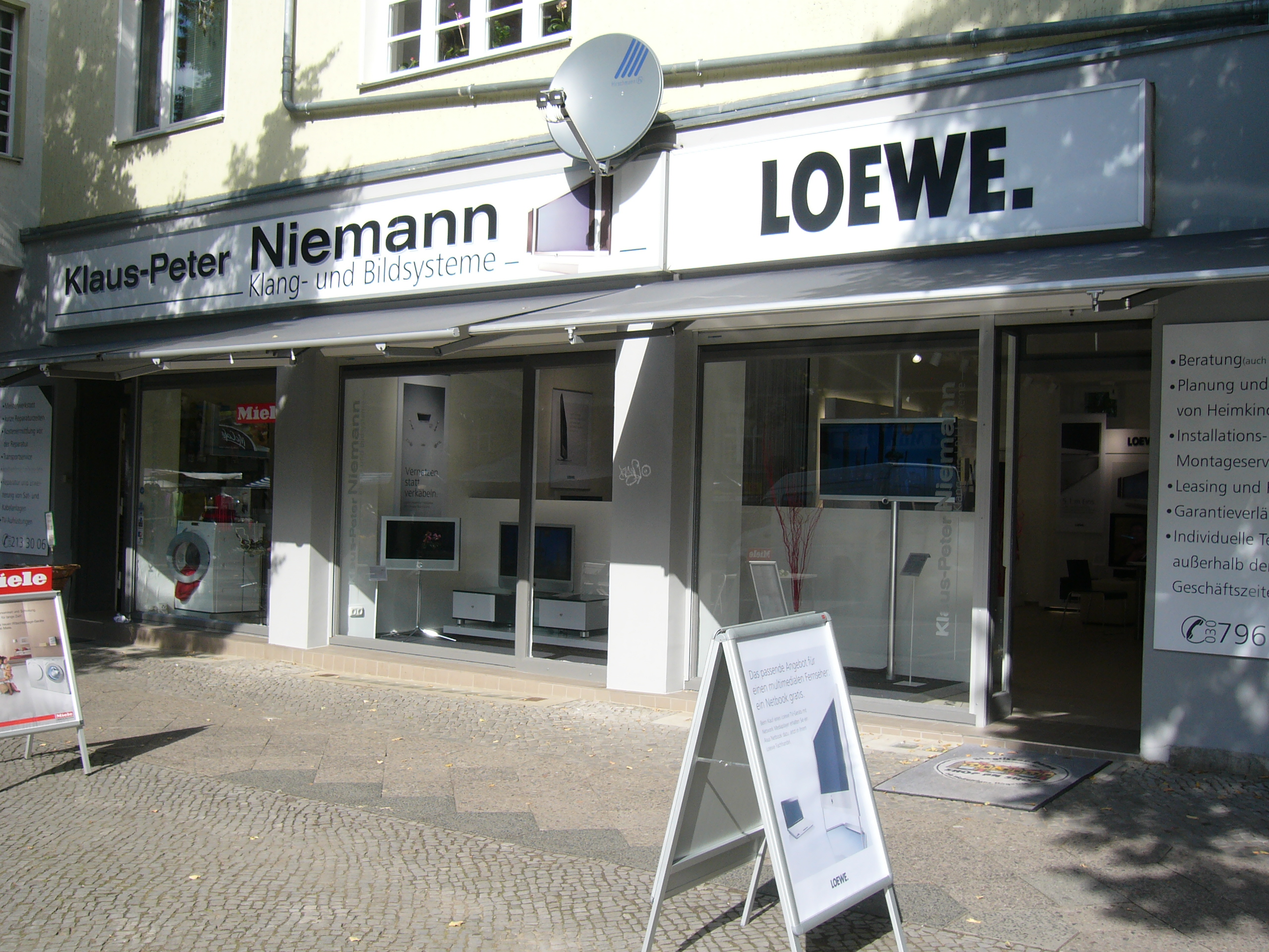 Niemann Klang- und Bildsysteme, Steglitzer Damm in Berlin