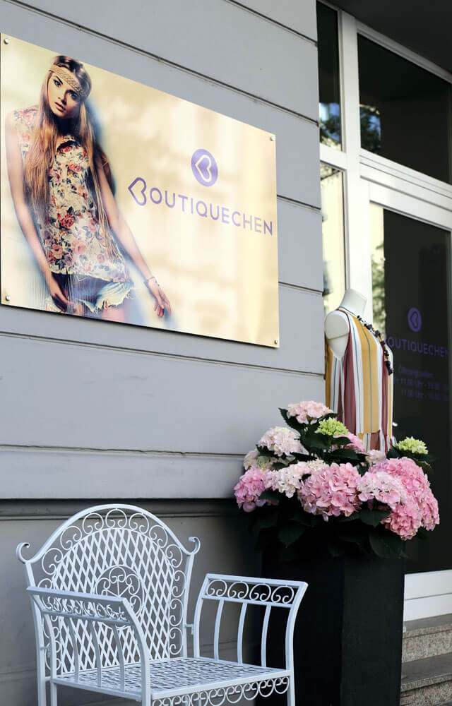 Boutiquechen, Lorettostraße in Düsseldorf