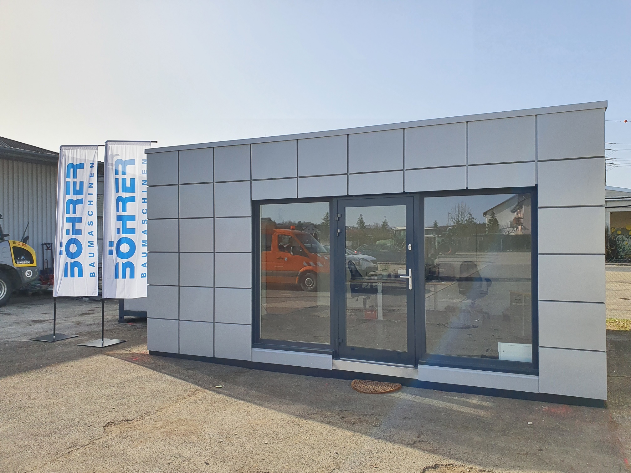 Böhrer Baumaschinen GmbH & Co. KG, Mozartstraße in Kitzingen