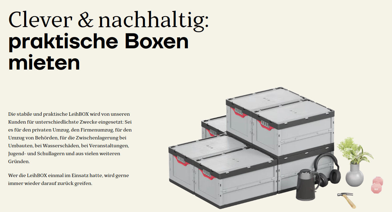 LeihBOX.com, Fürstenlandstrasse in St. Gallen