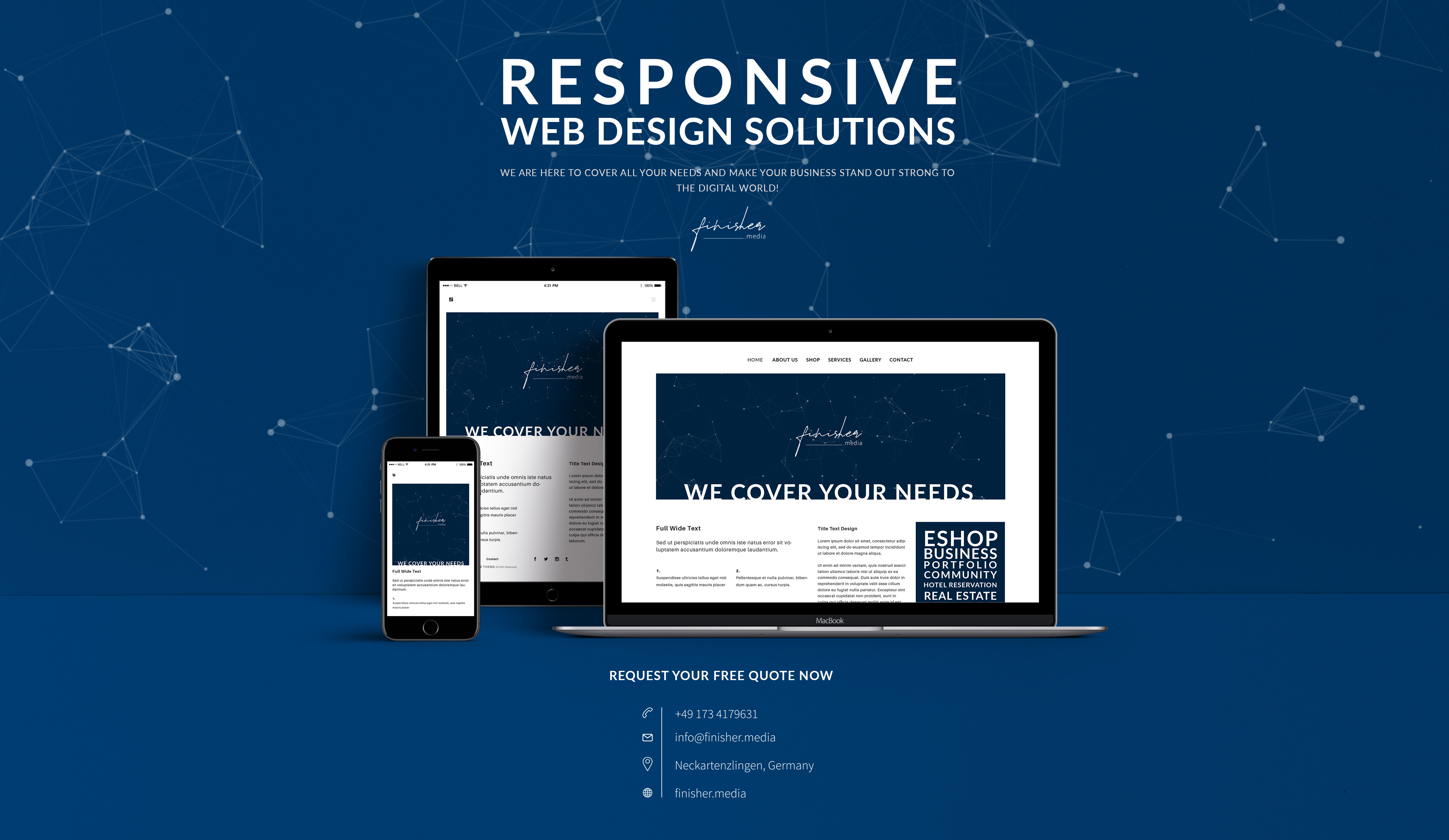 Finisher Media, Neckarstr. in Neckartenzlingen