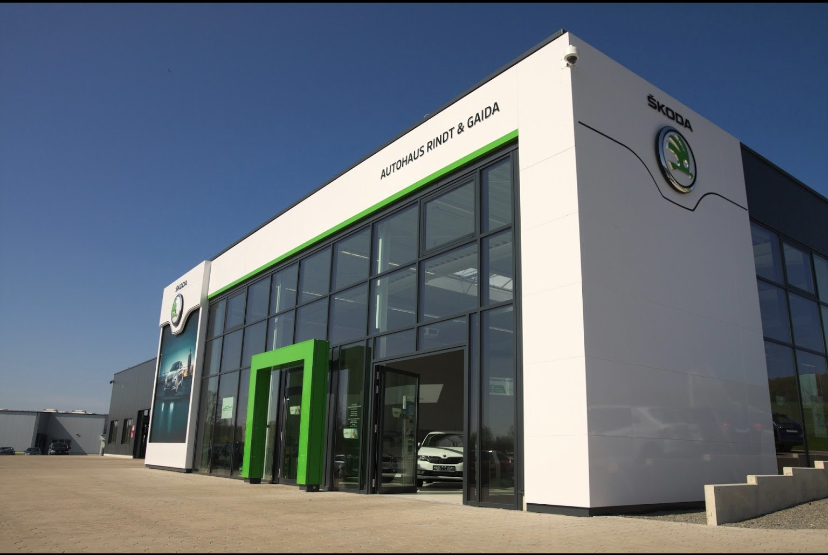 Škoda Vertragshändler Autohaus Rindt & Gaida GmbH, Carl-Wilhelm-Niemeyer-Straße in Hameln