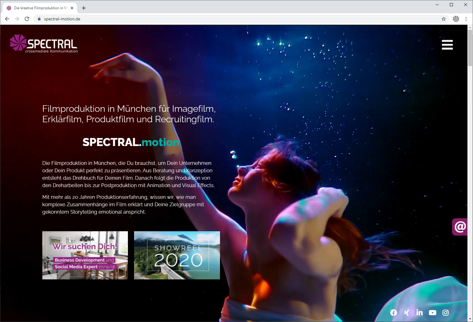 SPECTRAL.motion Filmproduktion, Stahlgruberring in München