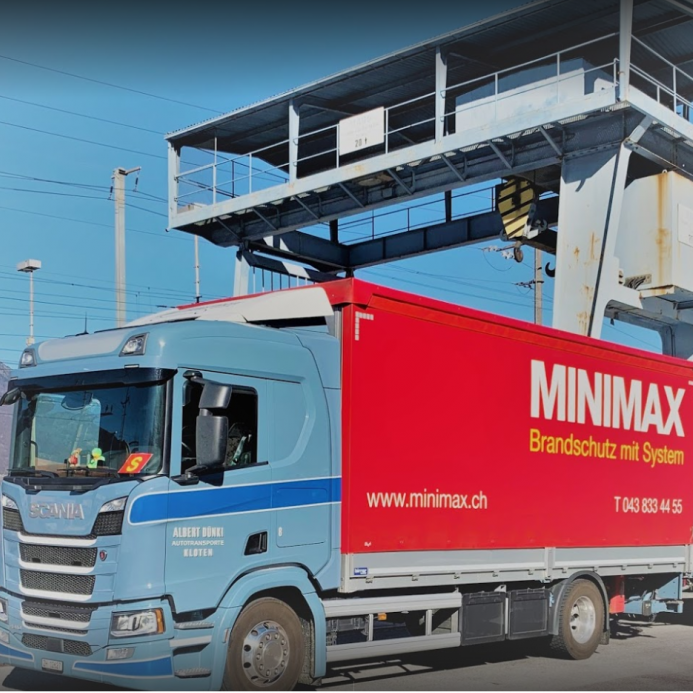 MINIMAX AG, Stettbachstrasse in Dübendorf