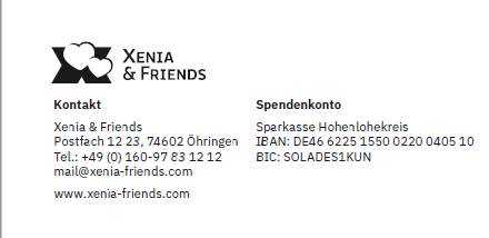 Xenia&Friends e.V., Bahnhofstrasse in Hardthausen