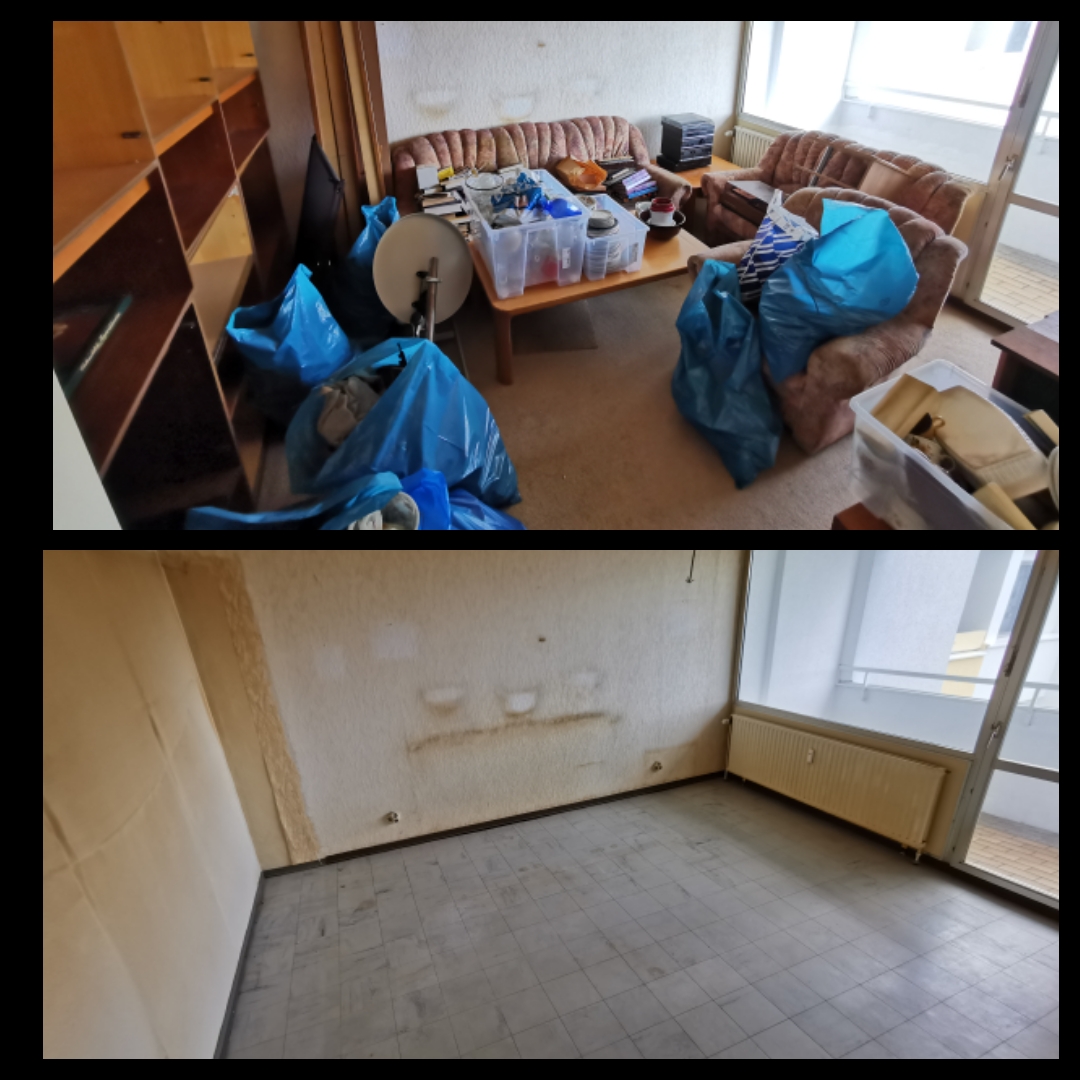 Entrümpelung Grubbe, Uranstraße in Rüsselsheim am Main