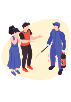 Kammerjäger Engel, Blumenstraße in Solingen