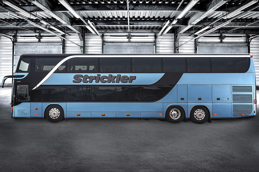 Strickler Reisen AG, Industriestrasse in Neuheim