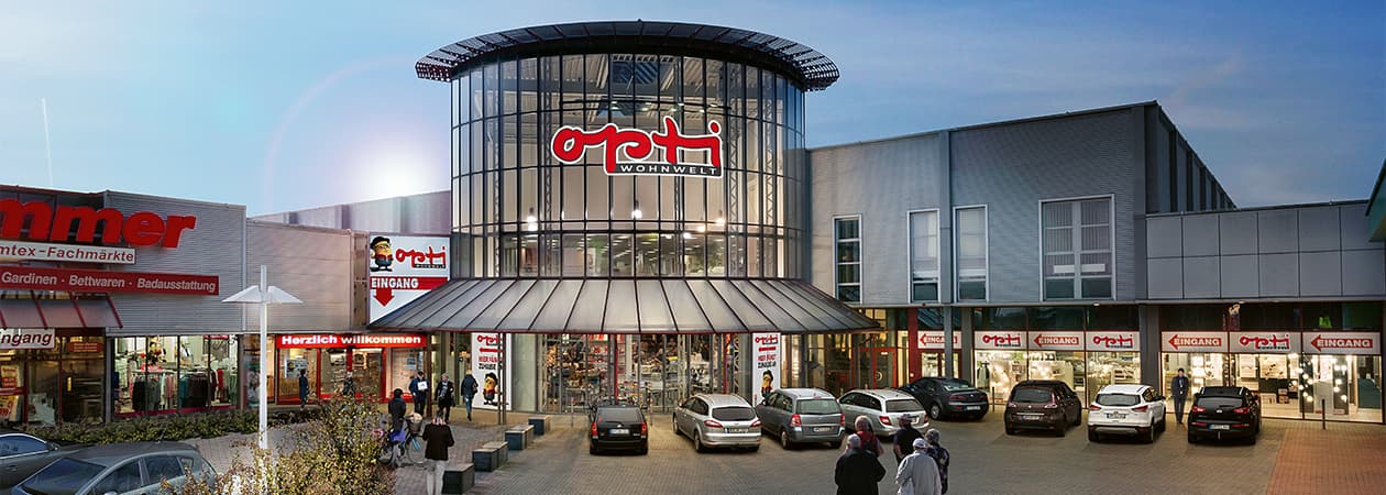 Opti-Wohnwelt Prenzlau, Angermünder Straße in Prenzlau