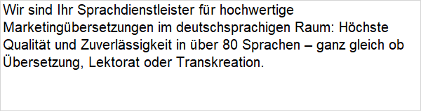 Schmieder Übersetzungen GmbH, Schussenstraße in Fronreute-Staig