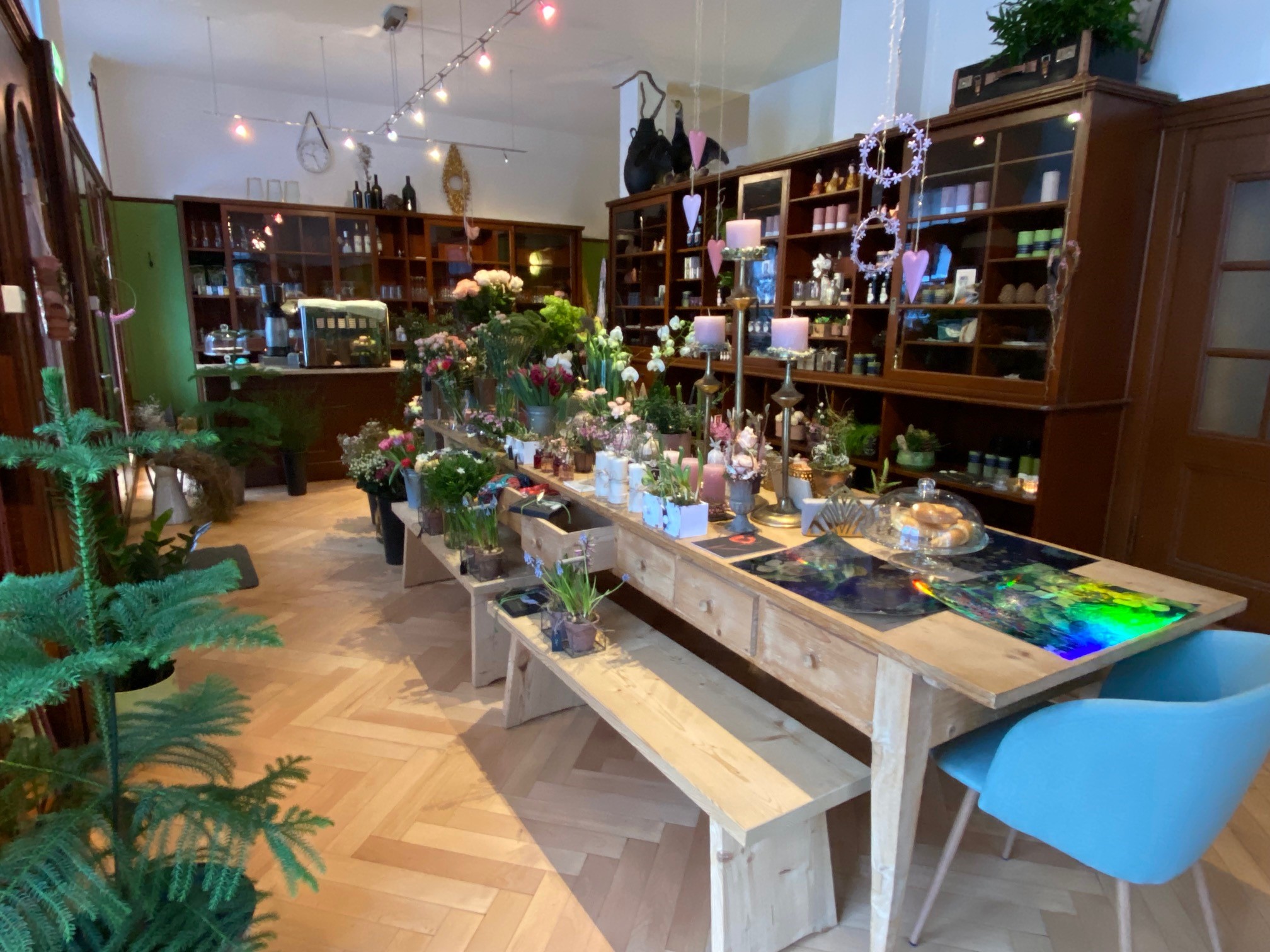 Taufrisch Blueme / Kafi, Demutstrasse in St.Gallen