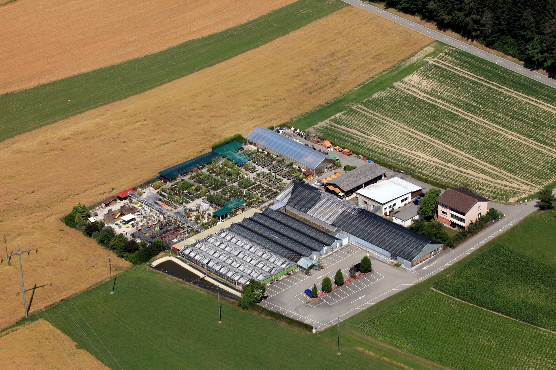 Garten Center Säriswil, Staatsstrasse in Säriswil