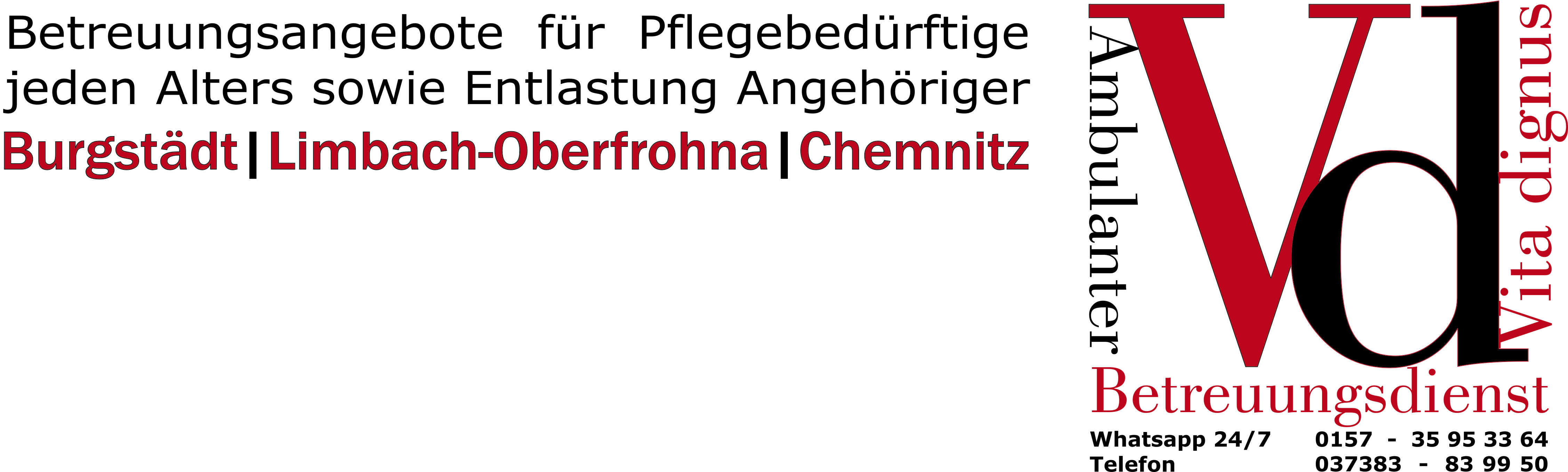 Vita dignus Ambulanter Betreuungsdienst, Altenburger Str. in Lunzenau