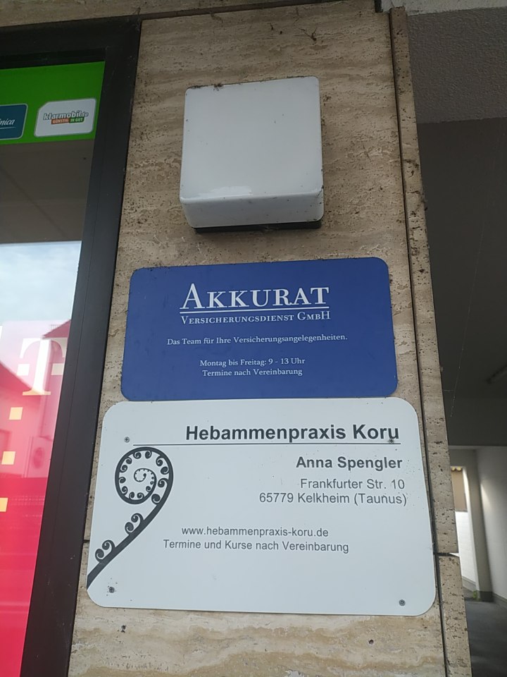 Akkurat Versicherungsdienst GmbH, Frankfurter Str. in Kelkheim