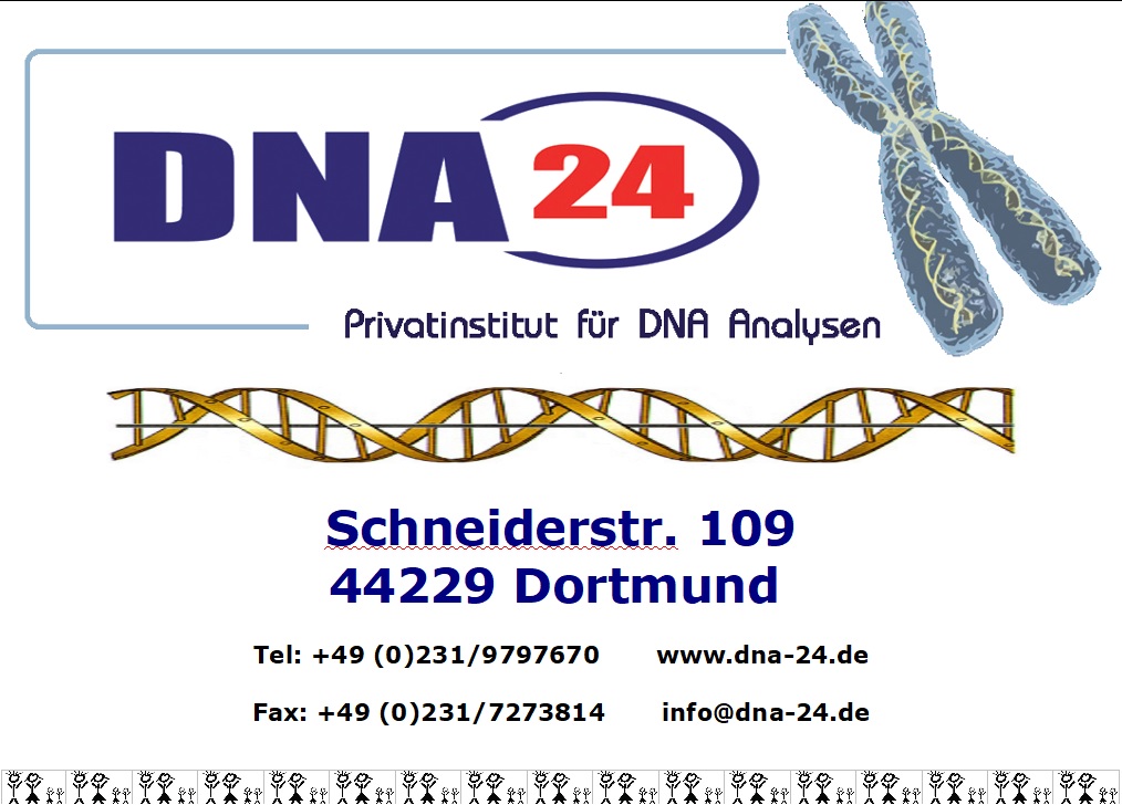 Vaterschaftstest DNA24, Schneiderstr. in Dortmund