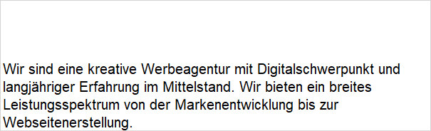 creativdrei Werbeagentur GmbH, Grubmühl in Stockdorf