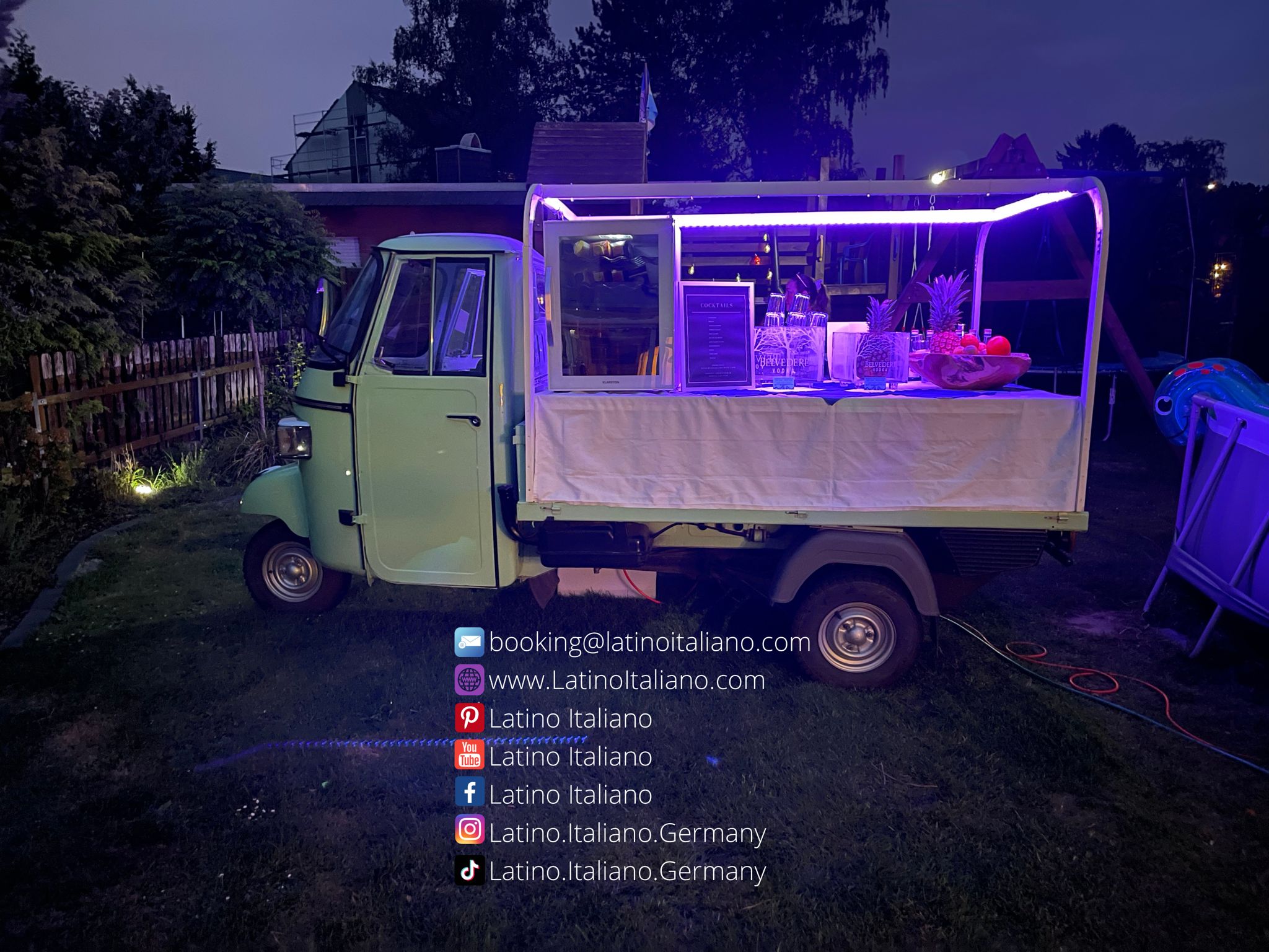 Latino Italiano - Mobile Cocktailbar NRW, Dionysiusstraße in Krefeld