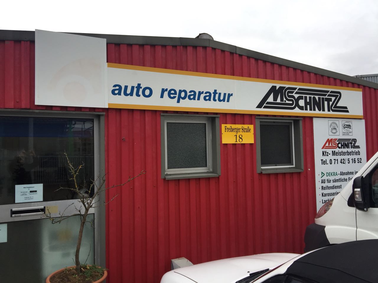 MS Automobil u. Zweiradtechnik Kfz Meisterbetrieb Markus Schnitz, Freiberger Straße in Ingersheim