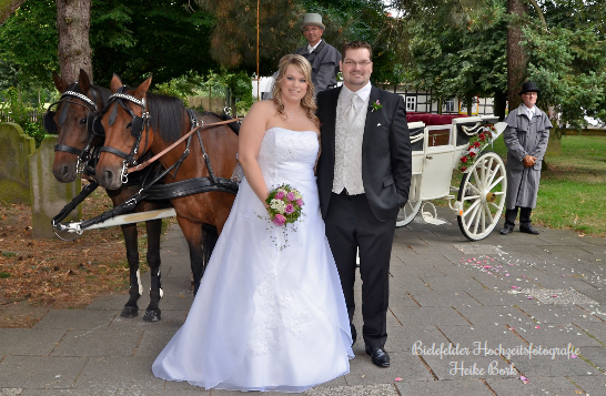 Bielefelder Hochzeitsfotografie, Torfstichweg in Bielefeld
