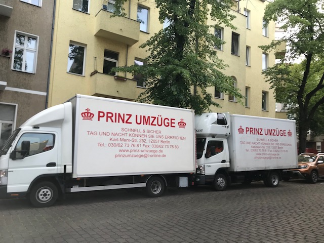 Prinz Umzüge, Karl-Marx-Str in Berlin