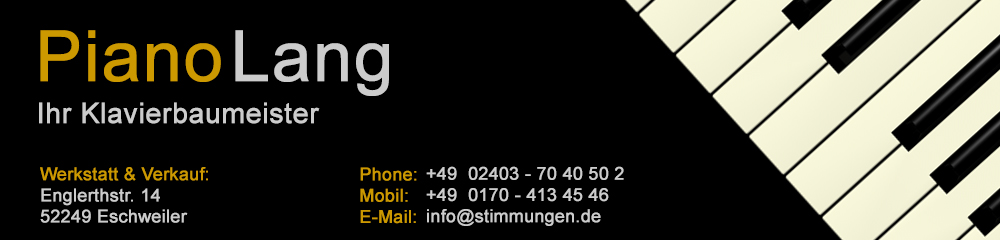 Piano Lang Aachen, Englerthstraße in Eschweiler