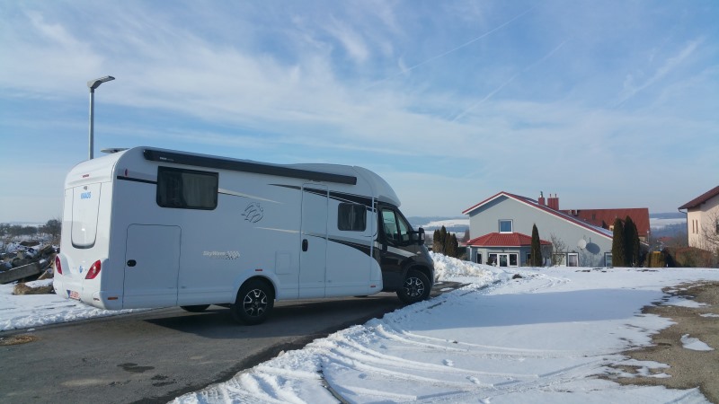 Flamingo-Reisemobile. Wohnmobilvermietung., Ulmenstraße in Kirchberg an der Jagst