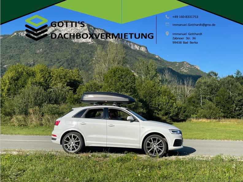 Gotti's Dachboxenvermietung, Zabnoer Str. in Bad Berka