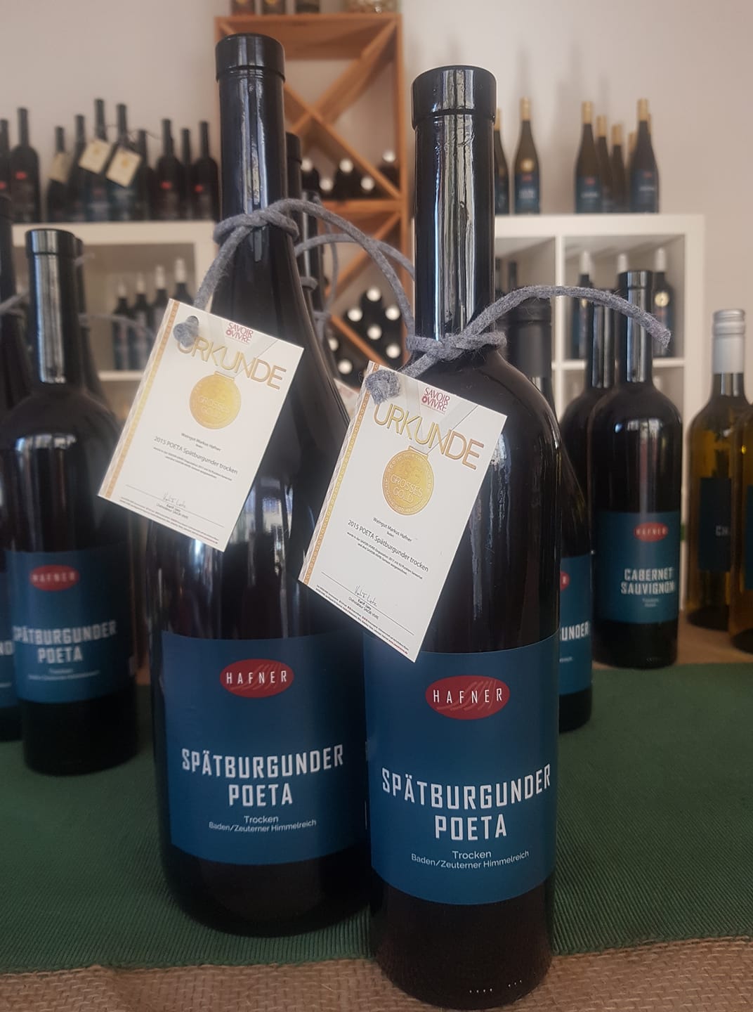 Weingut Hafner, Kirchstraße in Zeutern