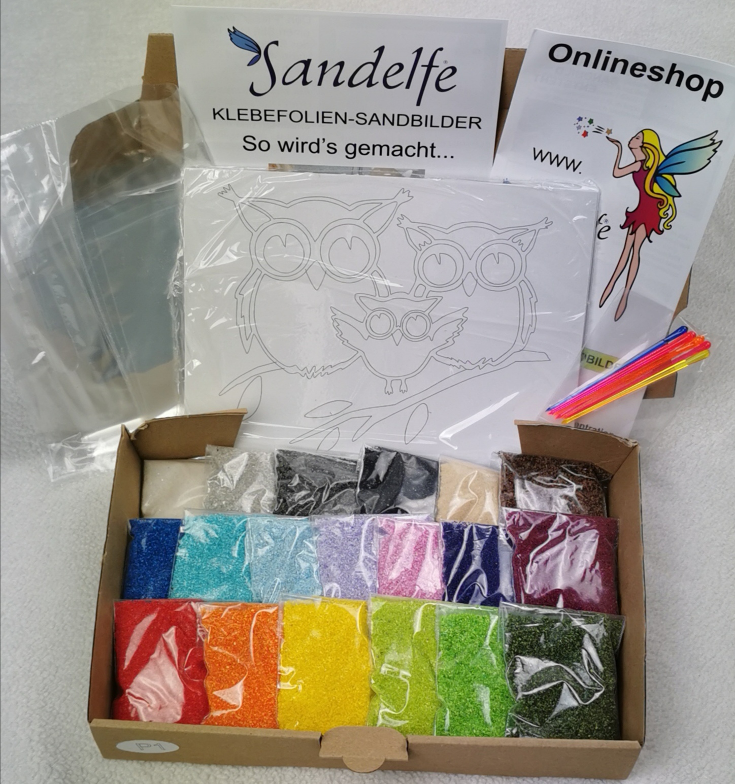 Sandelfe- Klebefolien Sandbilder Onlinestore und Kindergeburtstage, Beselerstr. in Berlin
