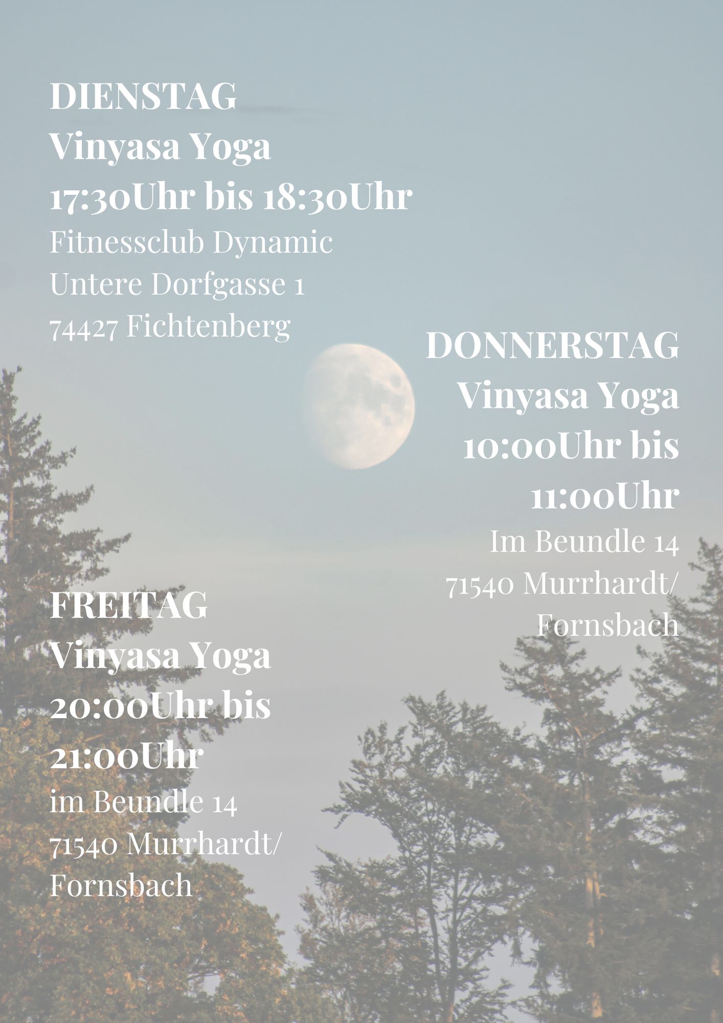 CAYA Yoga - come as you are, Im Beundle in Murrhardt