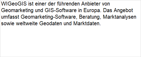 WIGeoGIS, Belgradstrasse in München