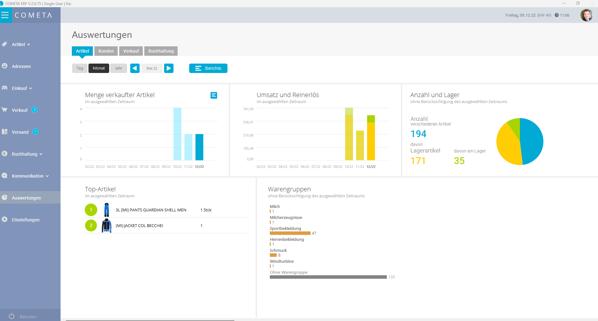 Cometa ERP by DreiMalM - Digitalmanufaktur, Schaberger Straße in Solingen